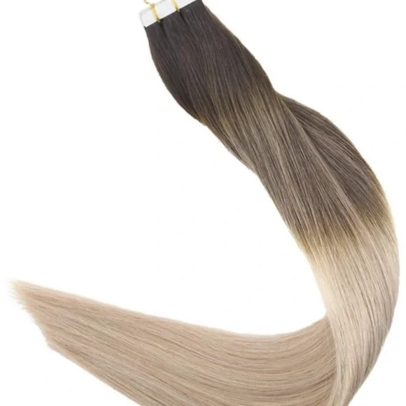 ✨ 2 20” #2 Brown-#18 to #60 BALAYAGE HUMAN TAPEINS